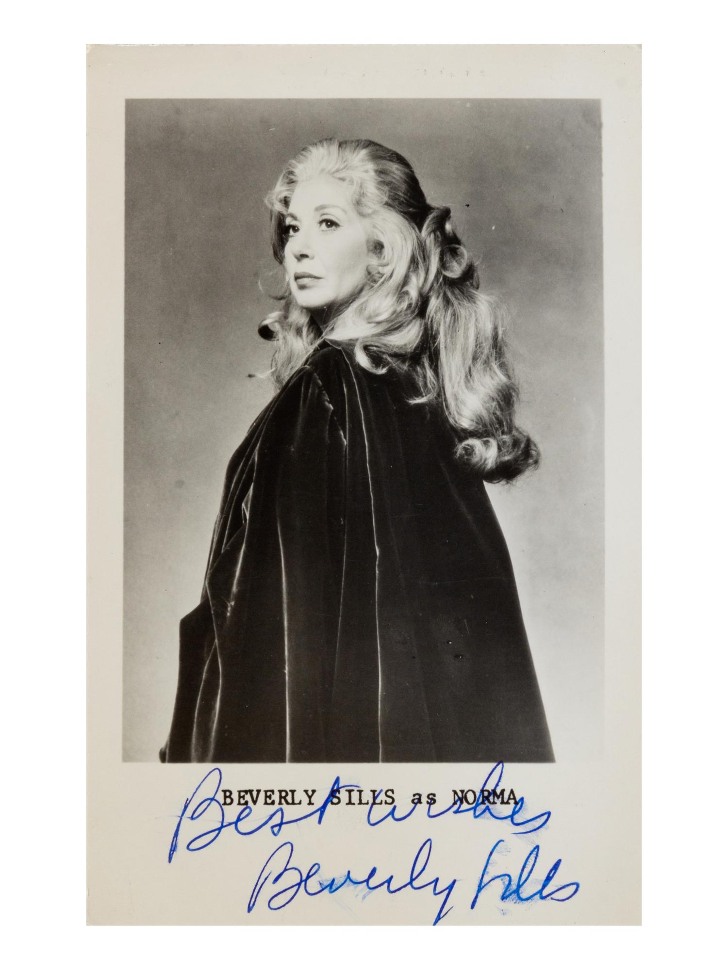 [20TH-CENTURY OPERA SINGERS]. A group of 6 photographs or photographic postcards of opera singers, most signed, from the 1950s-1960s, comprising images of:
