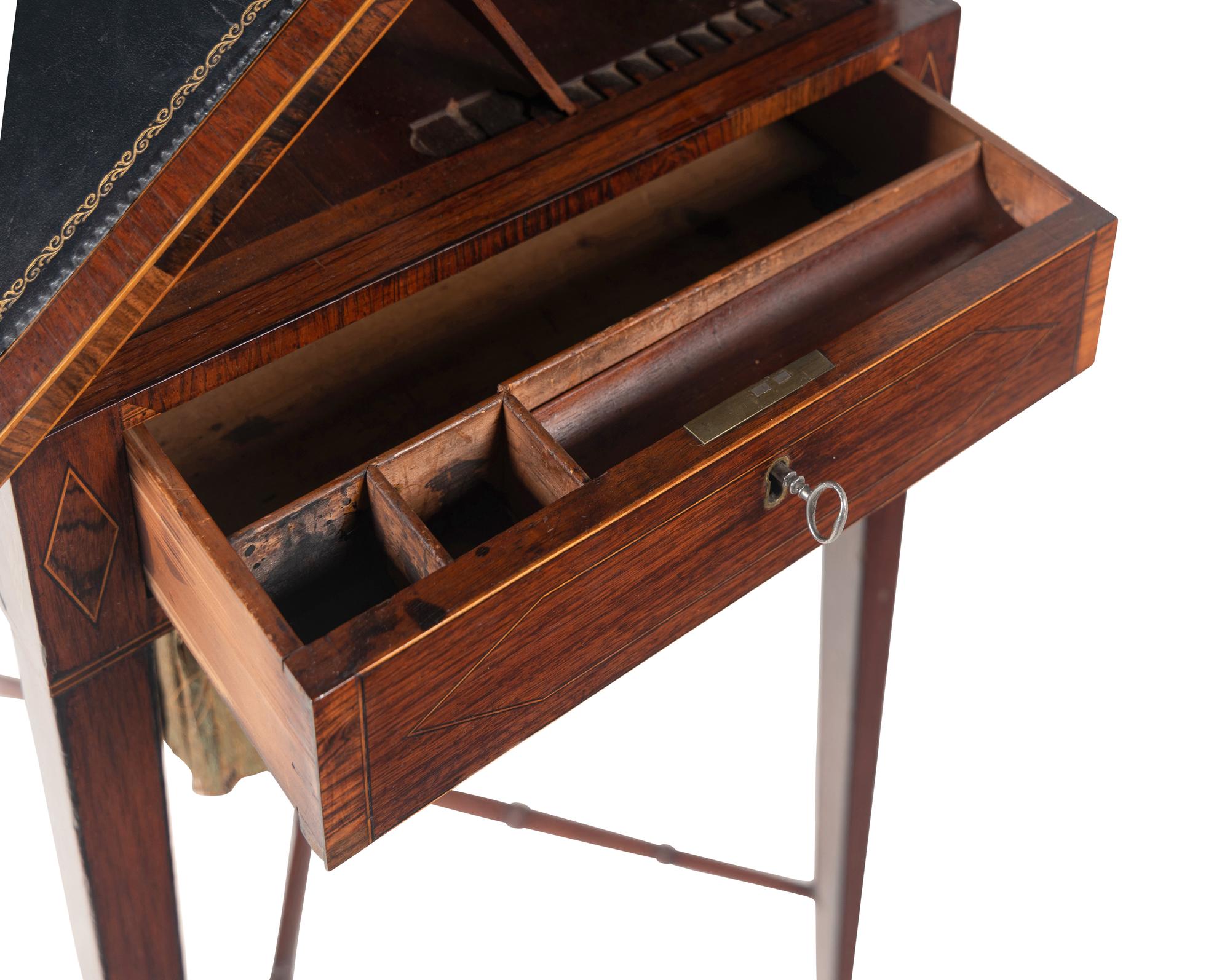 A George III Mahogany Sewing Table