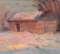Winter Barn II