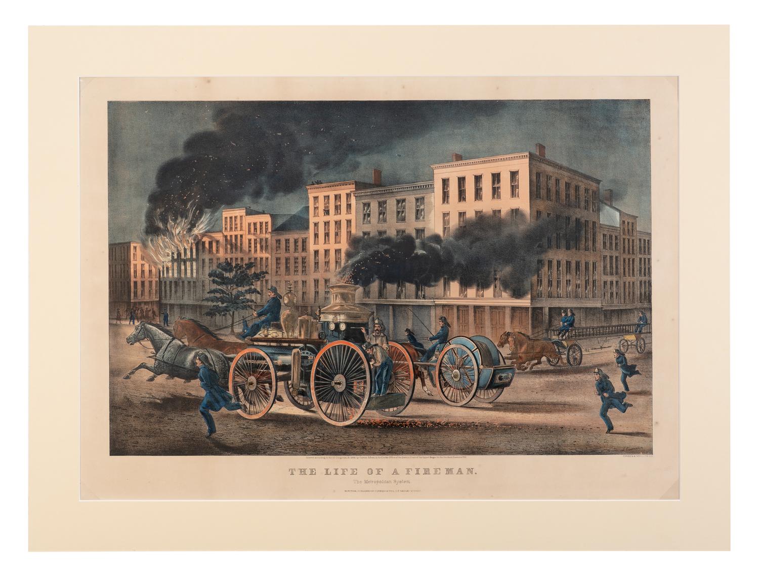 [AMERICANA]. CURRIER & IVES, publishers. -- After John Cameron.