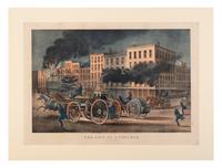 [AMERICANA]. CURRIER & IVES, publishers. -- After John Cameron.