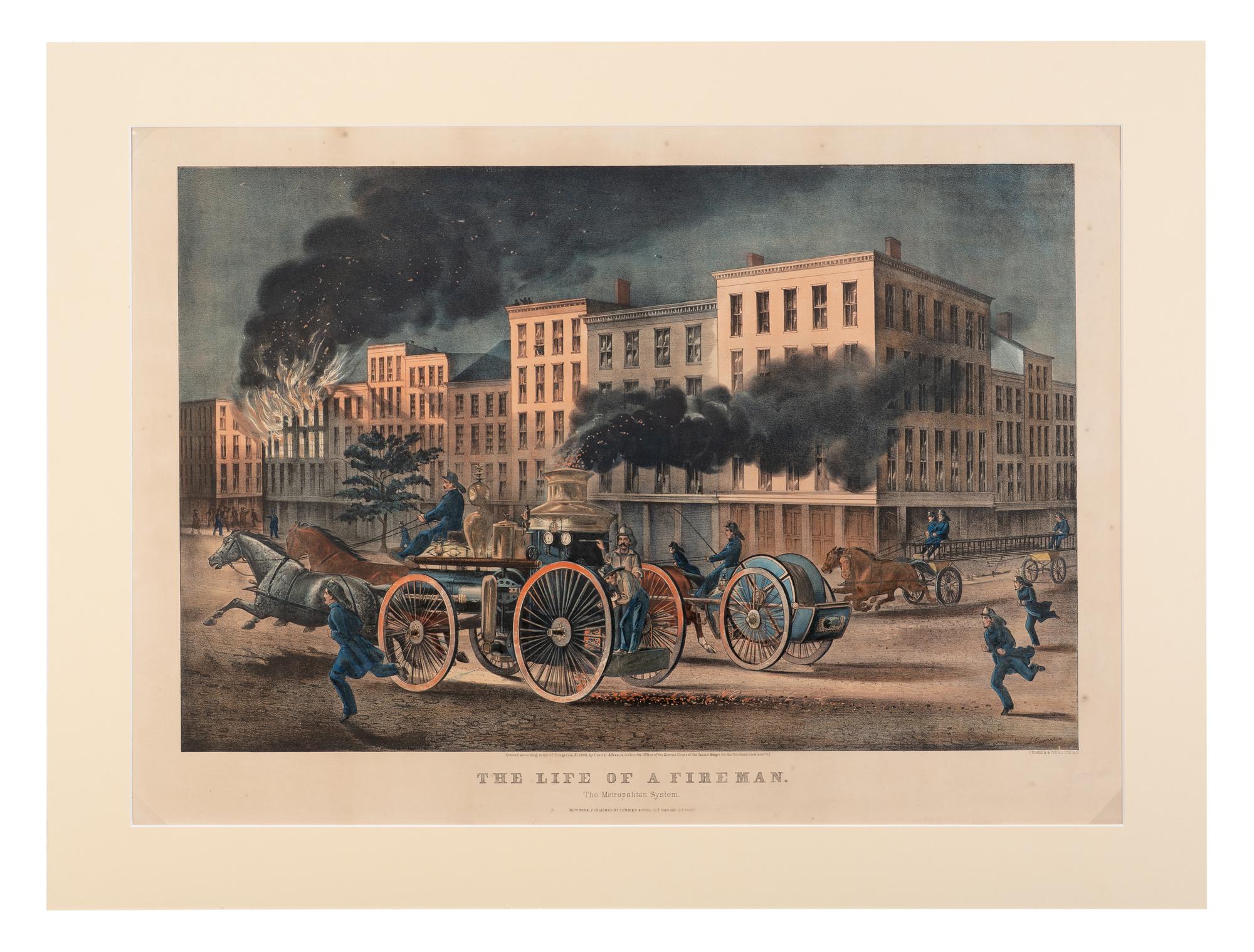 [AMERICANA]. CURRIER & IVES, publishers. -- After John Cameron.
