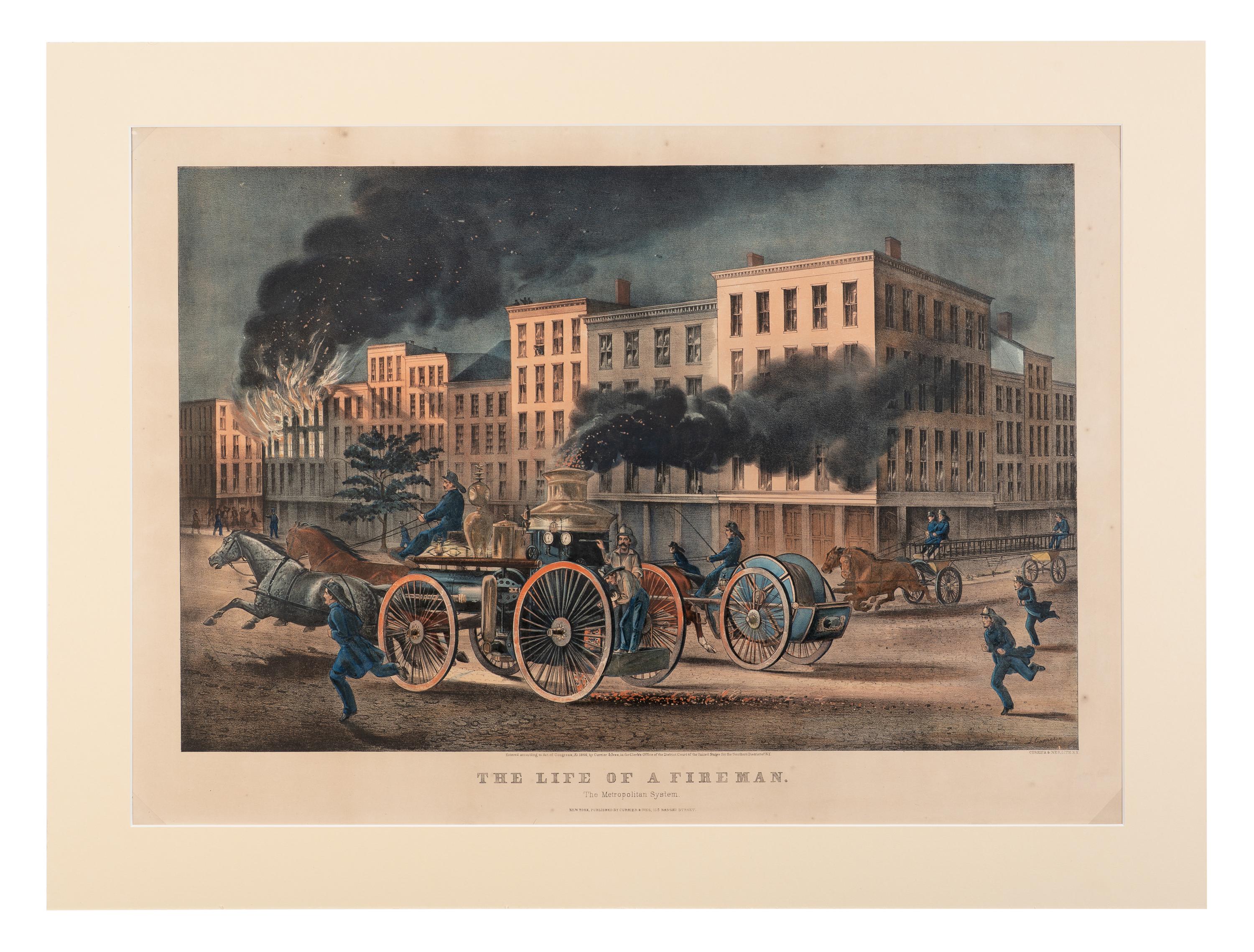 [AMERICANA]. CURRIER & IVES, publishers. -- After John Cameron.