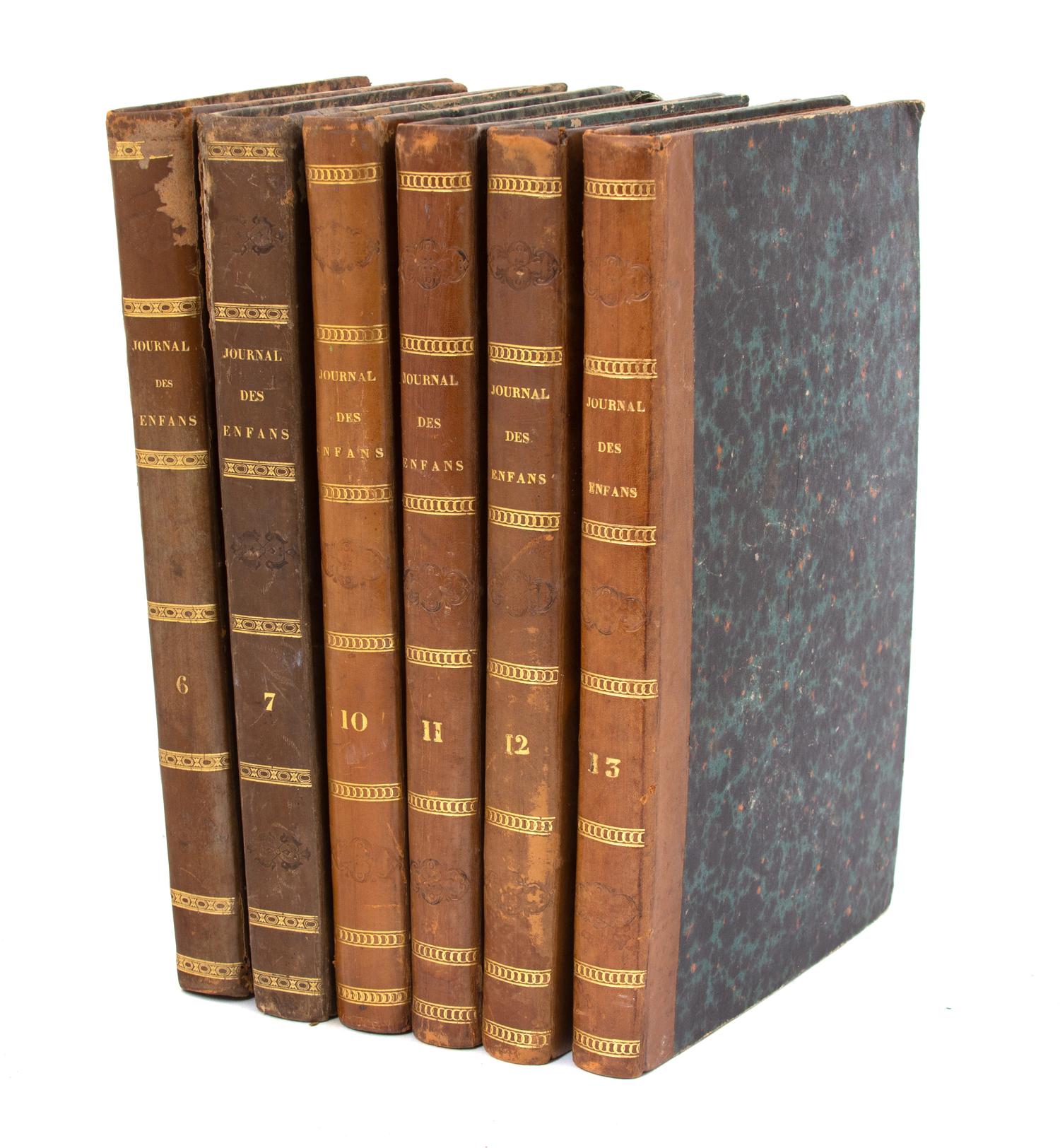 A Collection of 19th Century French Books