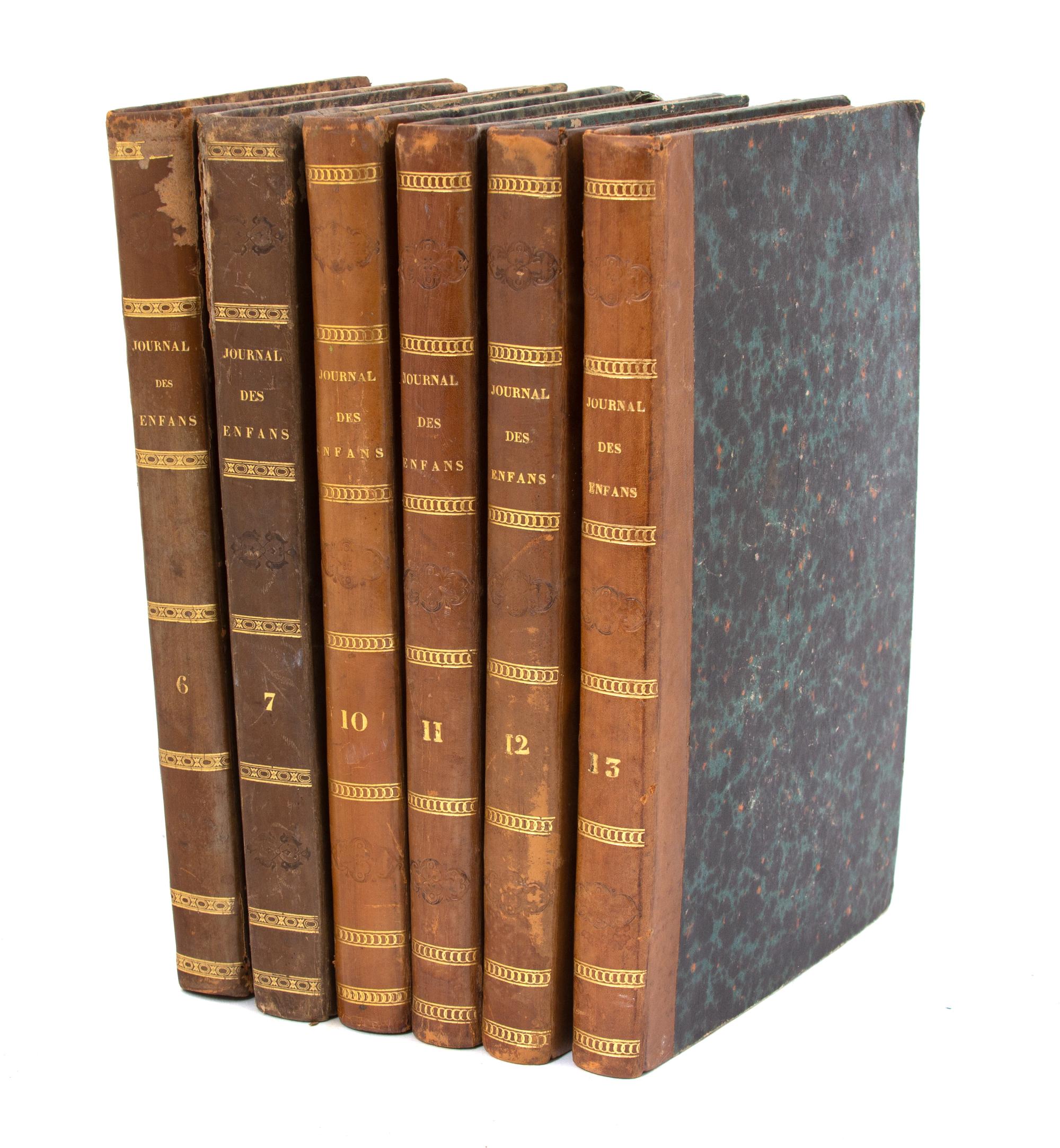 A Collection of 19th Century French Books