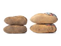 Great Lakes Beaded Hide Moccasins