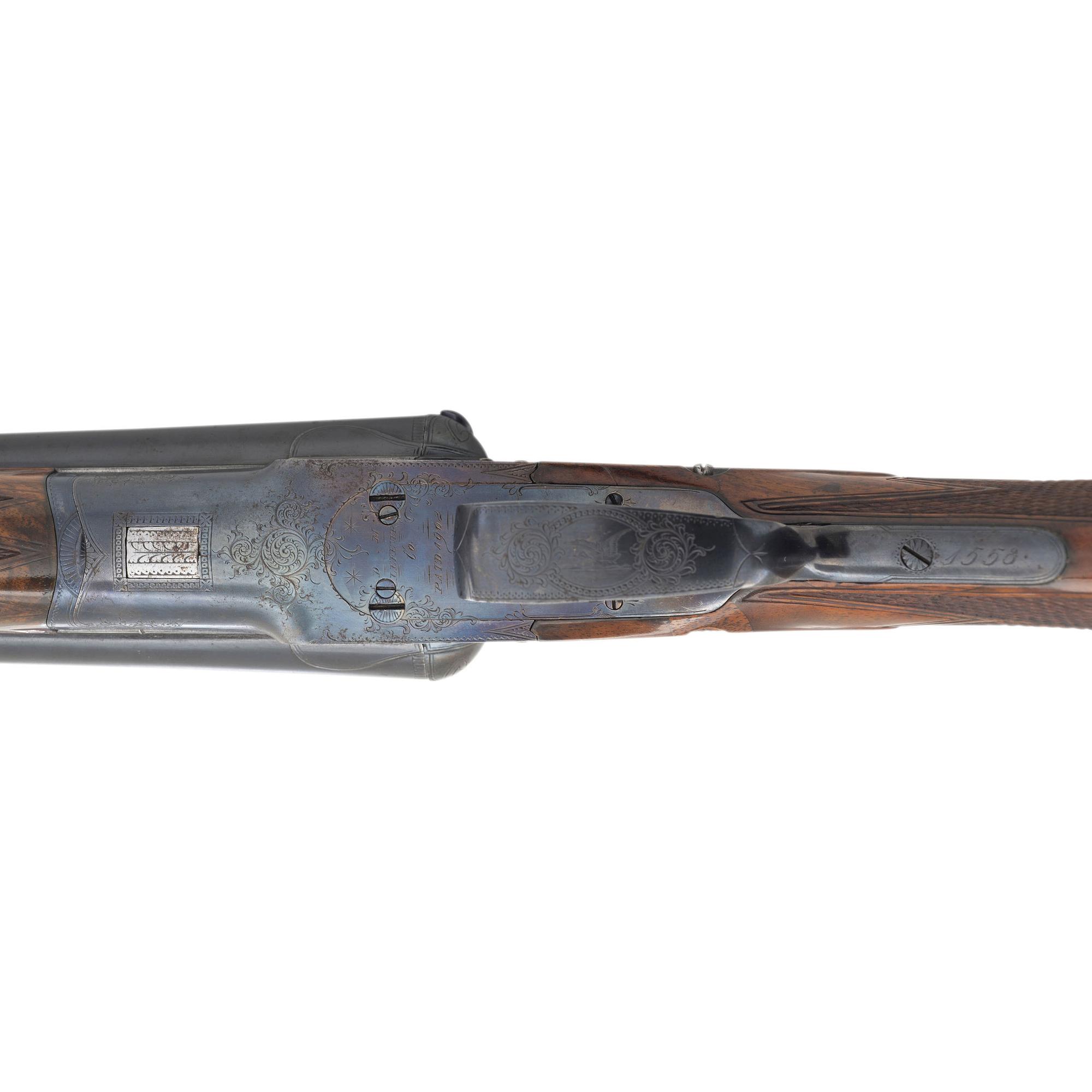 **High Quality B-Grade D.M. Lefever Crossbolt SxS Shotgun with Krupp Barrels