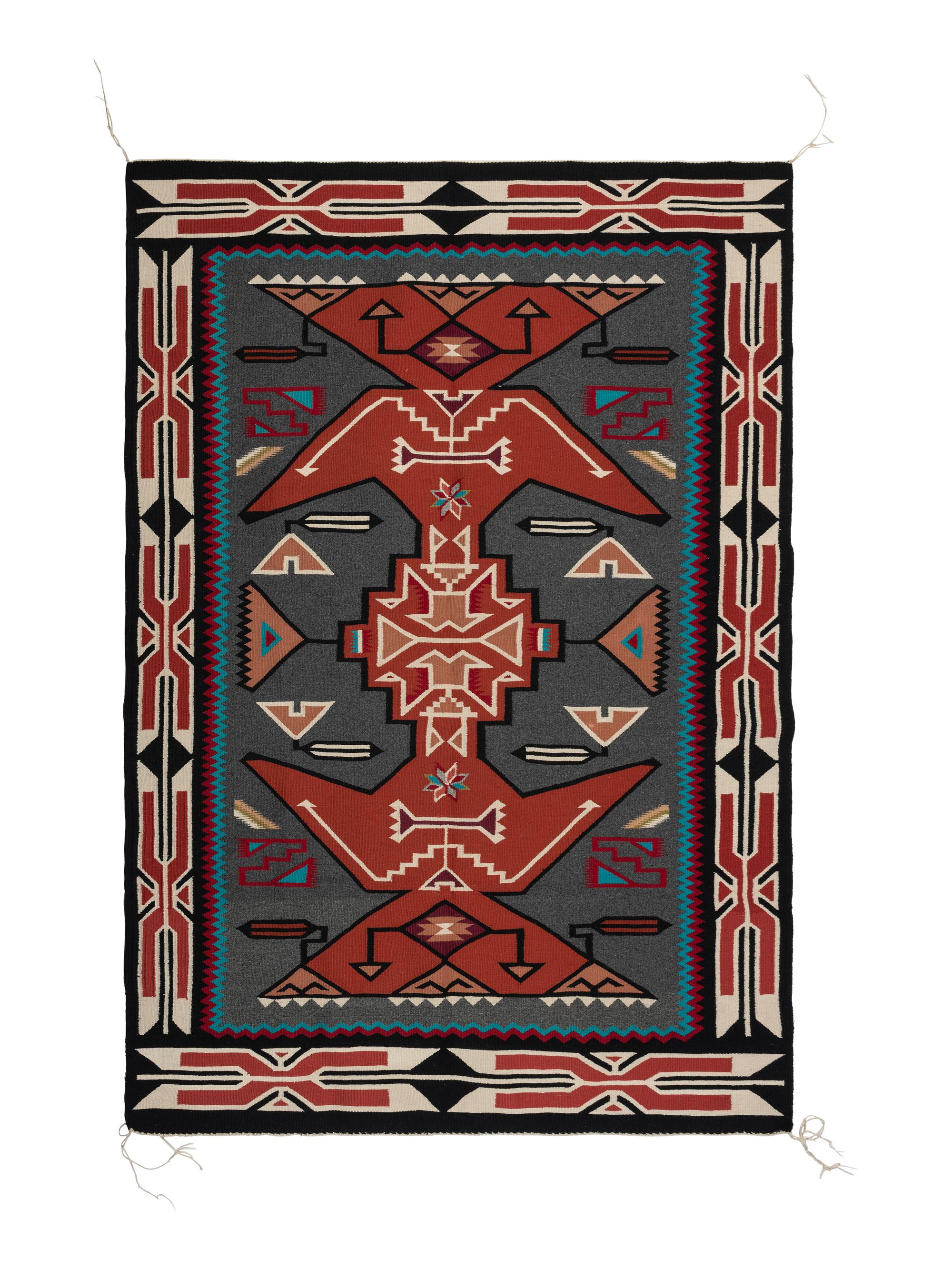 Navajo Teec Nos Pos Pattern Weaving / Rug