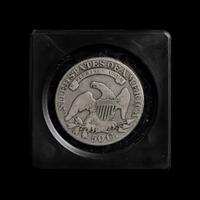 A Collection of Fourteen Capped Bust and Seated Liberty 50c Coins