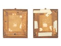 Two English Framed Wax Portraits