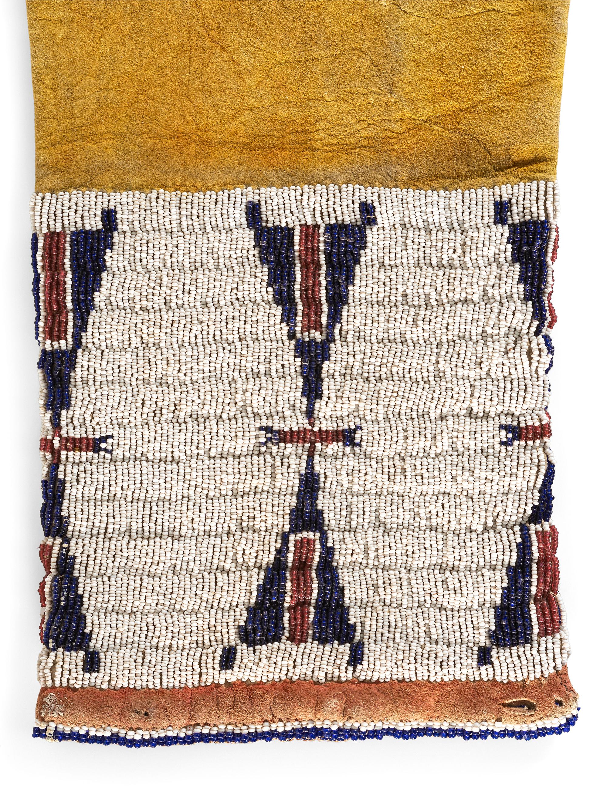 Cheyenne Beaded Hide Leggings
