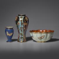 Group of 3 Fairyland Lustre articles