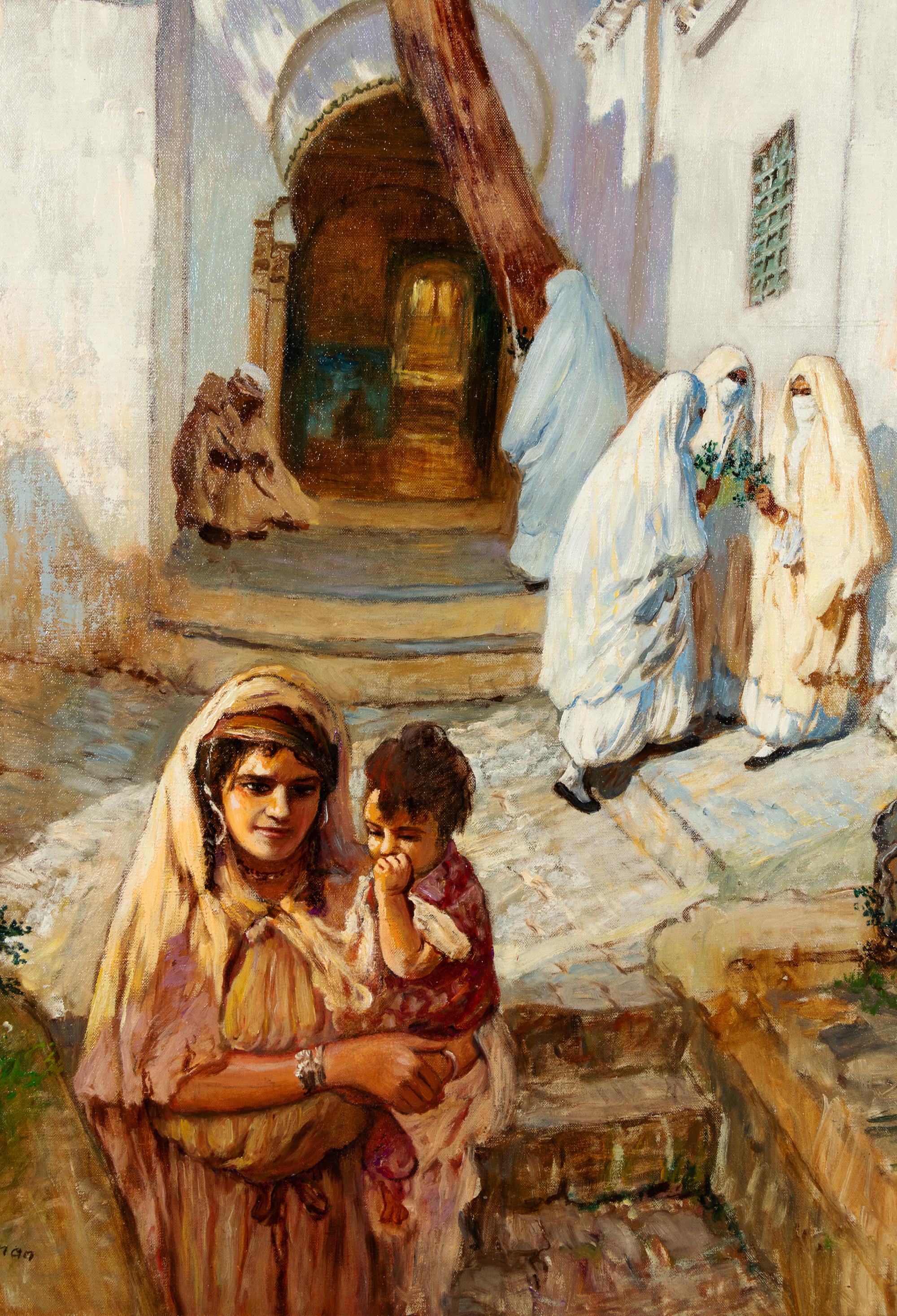 Women Near the Sidi Abderrahman , c. 1880-90