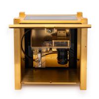 Patek Philippe, Ref. 928, Brass 'Pendule Carrée' Desk Clock