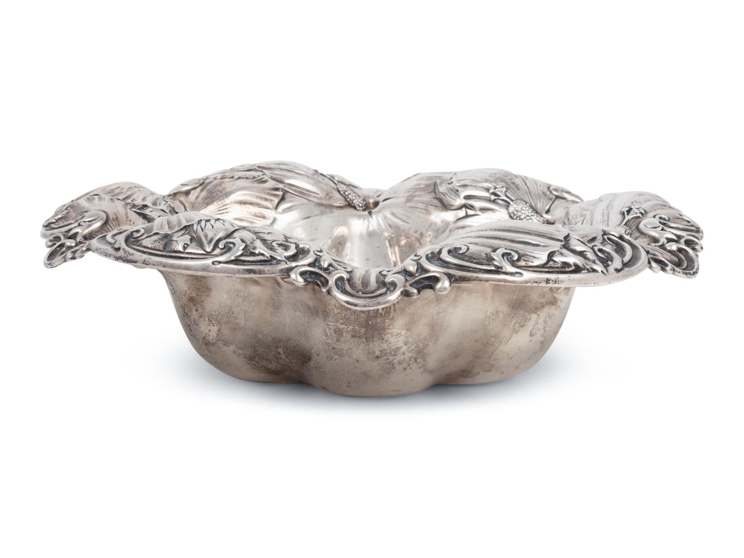 An American Art Nouveau Silver Bowl