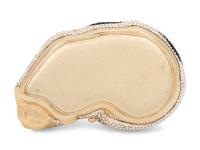 Judith Leiber Sleeping Cat Minaudière, 1980s
