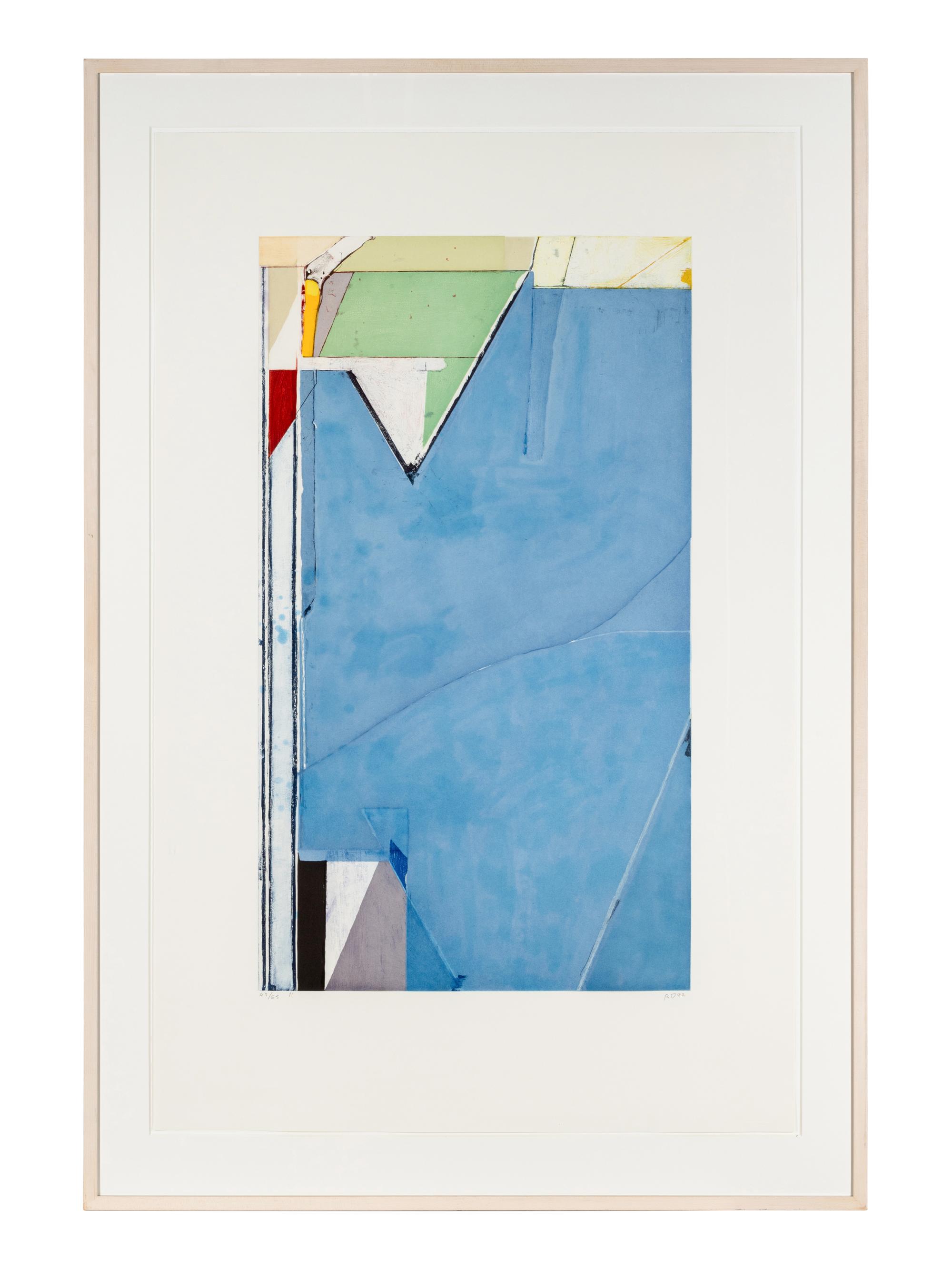 Richard Diebenkorn (American, 1922-1993) — High Green, Version II, 1992