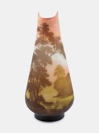 Monumental Landscape Vase