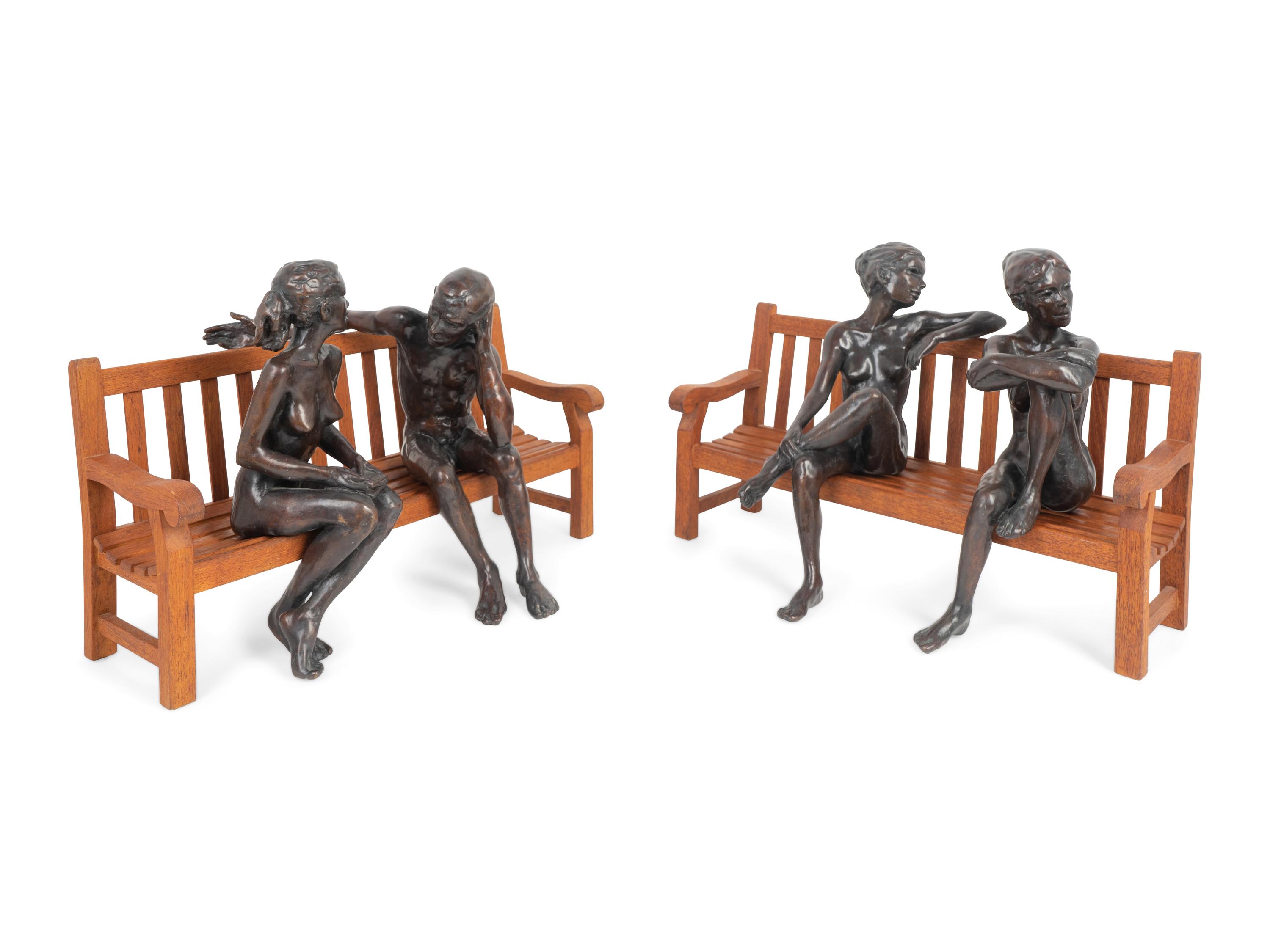 Untitled (Figures On a Bench)