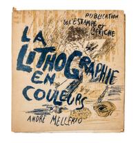 BONNARD, PIERRE AND ANDRE MELLERIO. La Lithographie originale en couleurs. Paris, 1898. Limited. Presentation copy.