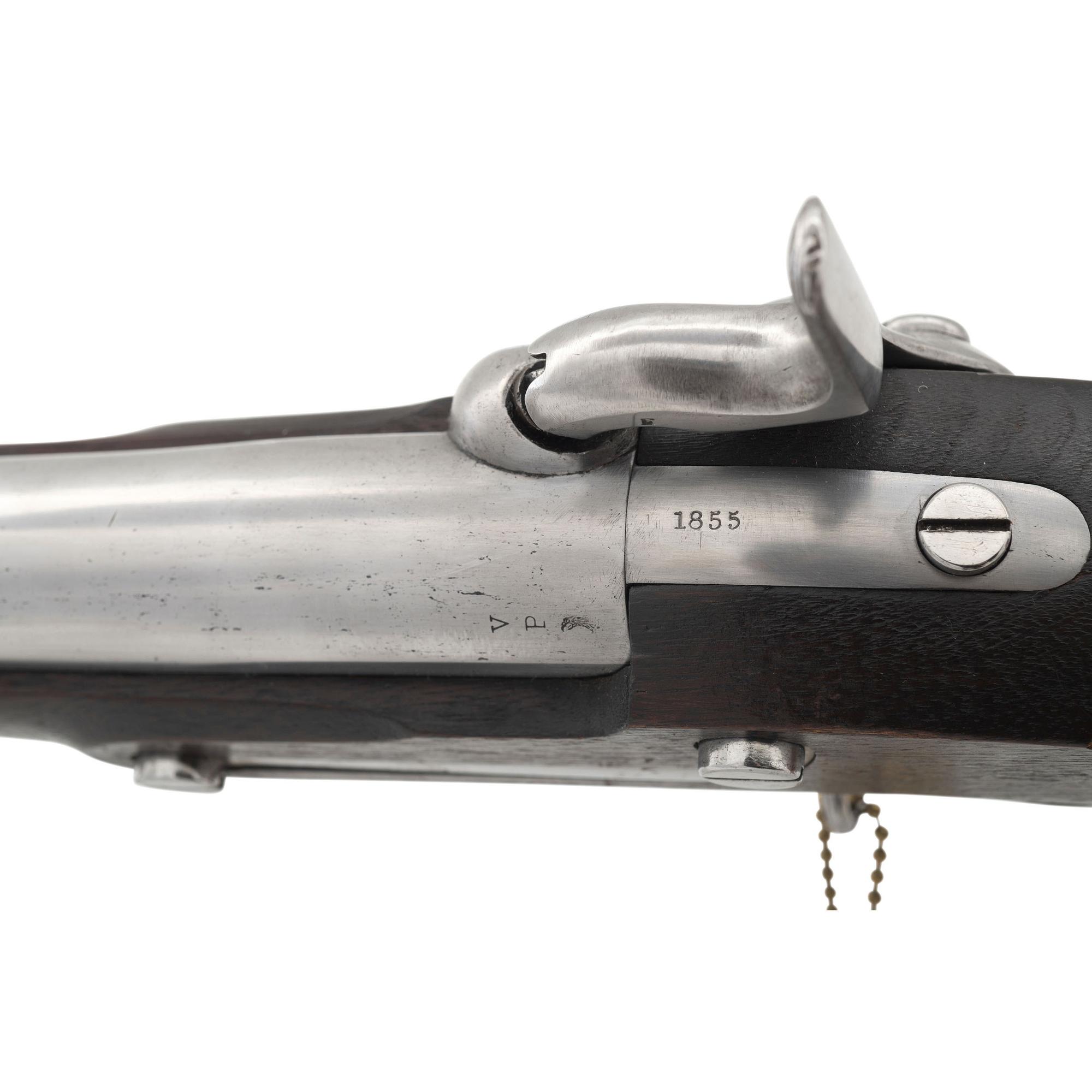 Confederate Cleaned & Repaired "Q" Marked US Springfield Model 1842 Musket