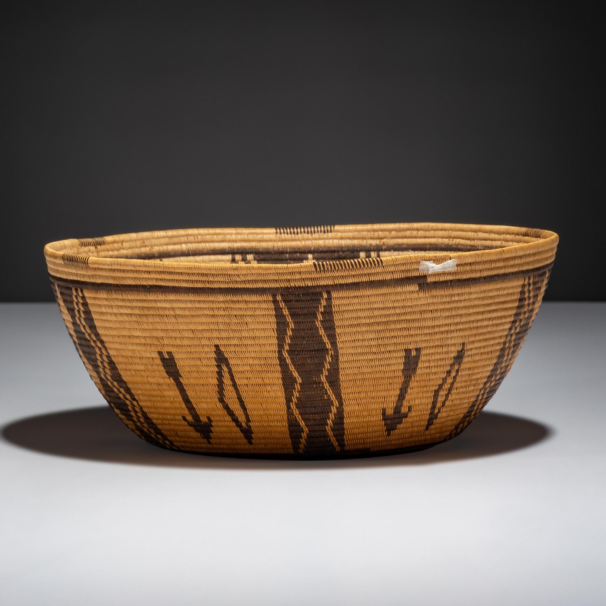 Paiute Pictorial Basket