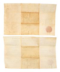 ADAMS, John Quincy (1767-1848). Two documents signed ("J. Q. Adams"), as President.