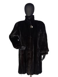 Birger Christensen Ranch Mink Coat