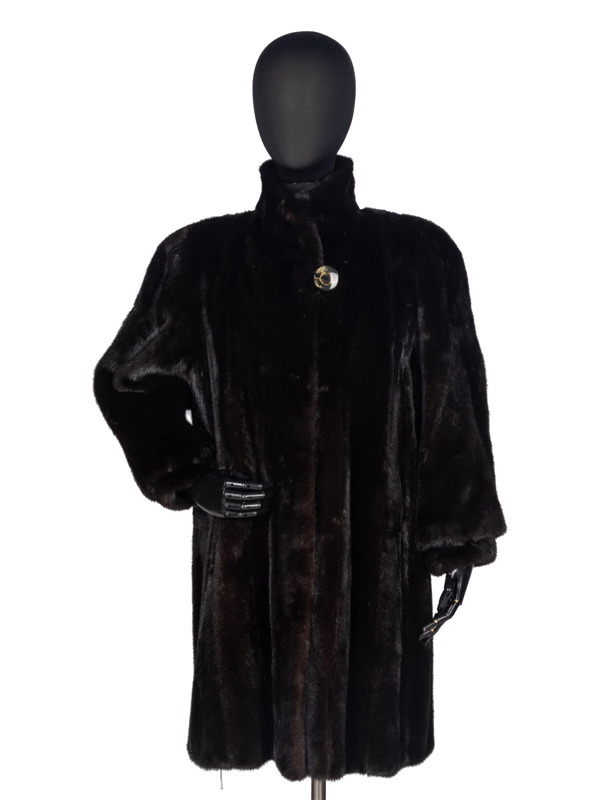 Birger Christensen Ranch Mink Coat