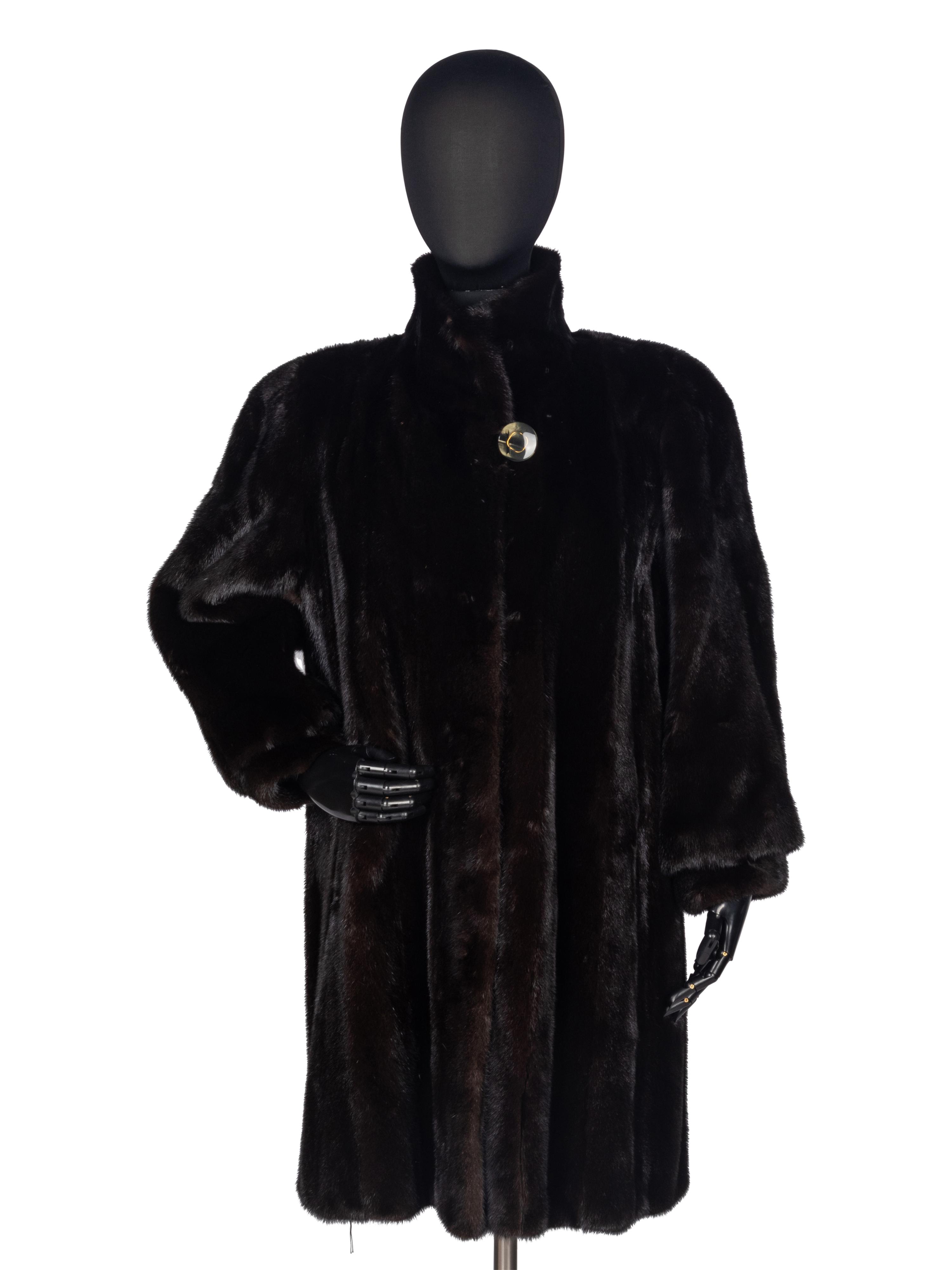 Birger Christensen Ranch Mink Coat