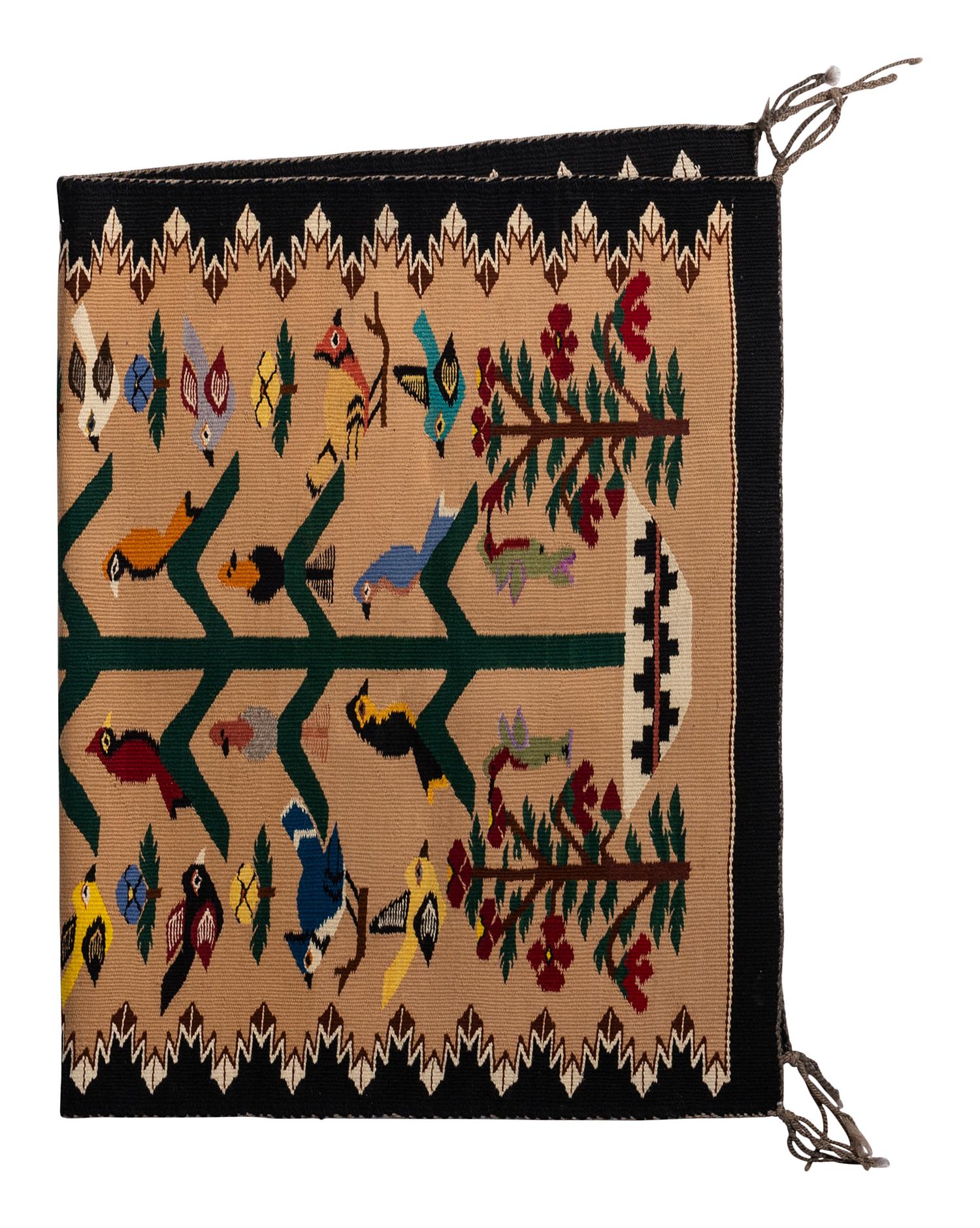 Navajo Tree of Life Weaving / Rug