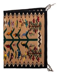 Navajo Tree of Life Weaving / Rug