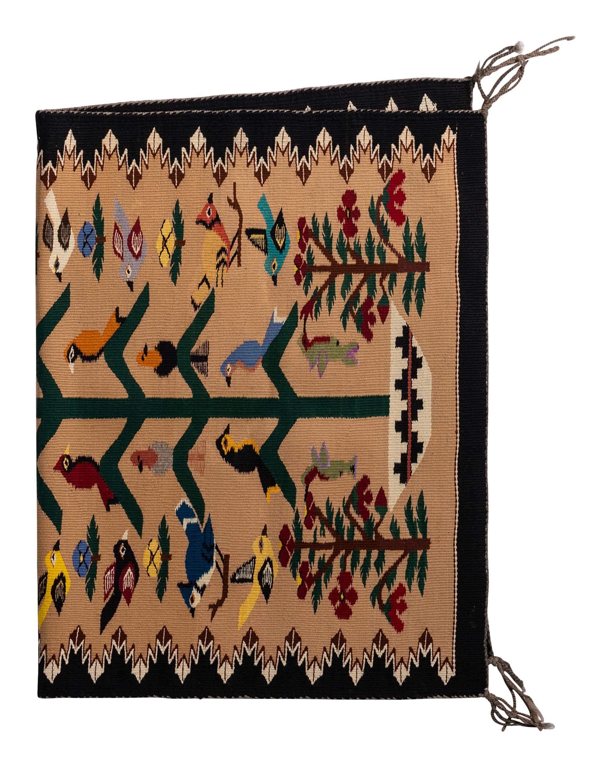 Navajo Tree of Life Weaving / Rug