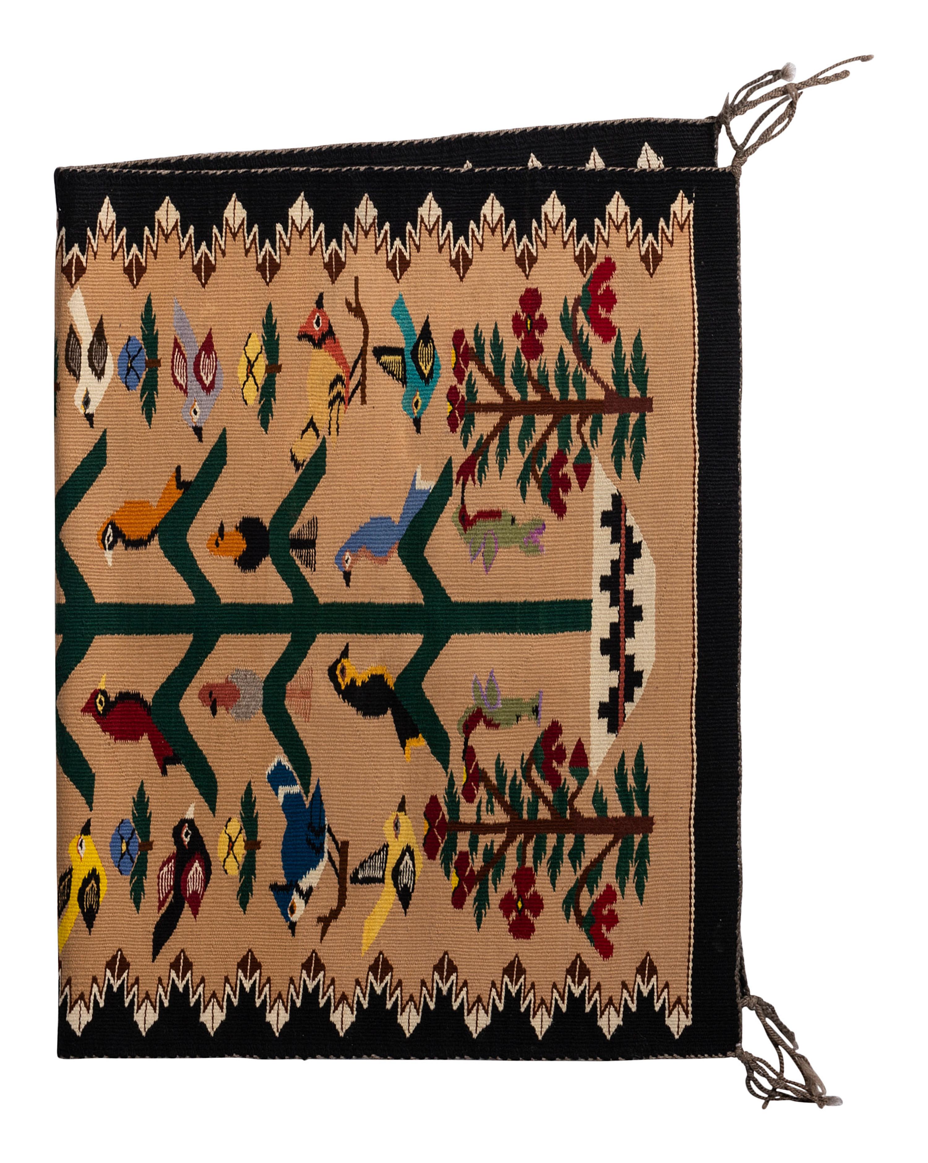Navajo Tree of Life Weaving / Rug