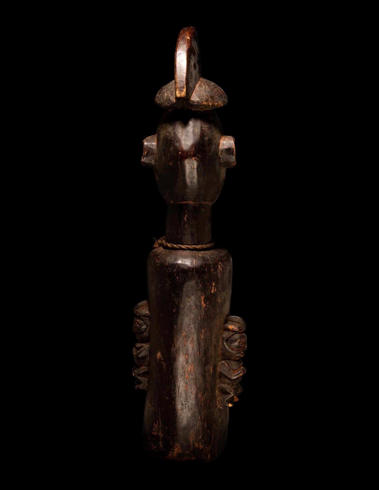 A Yaka Wood Slit Drum