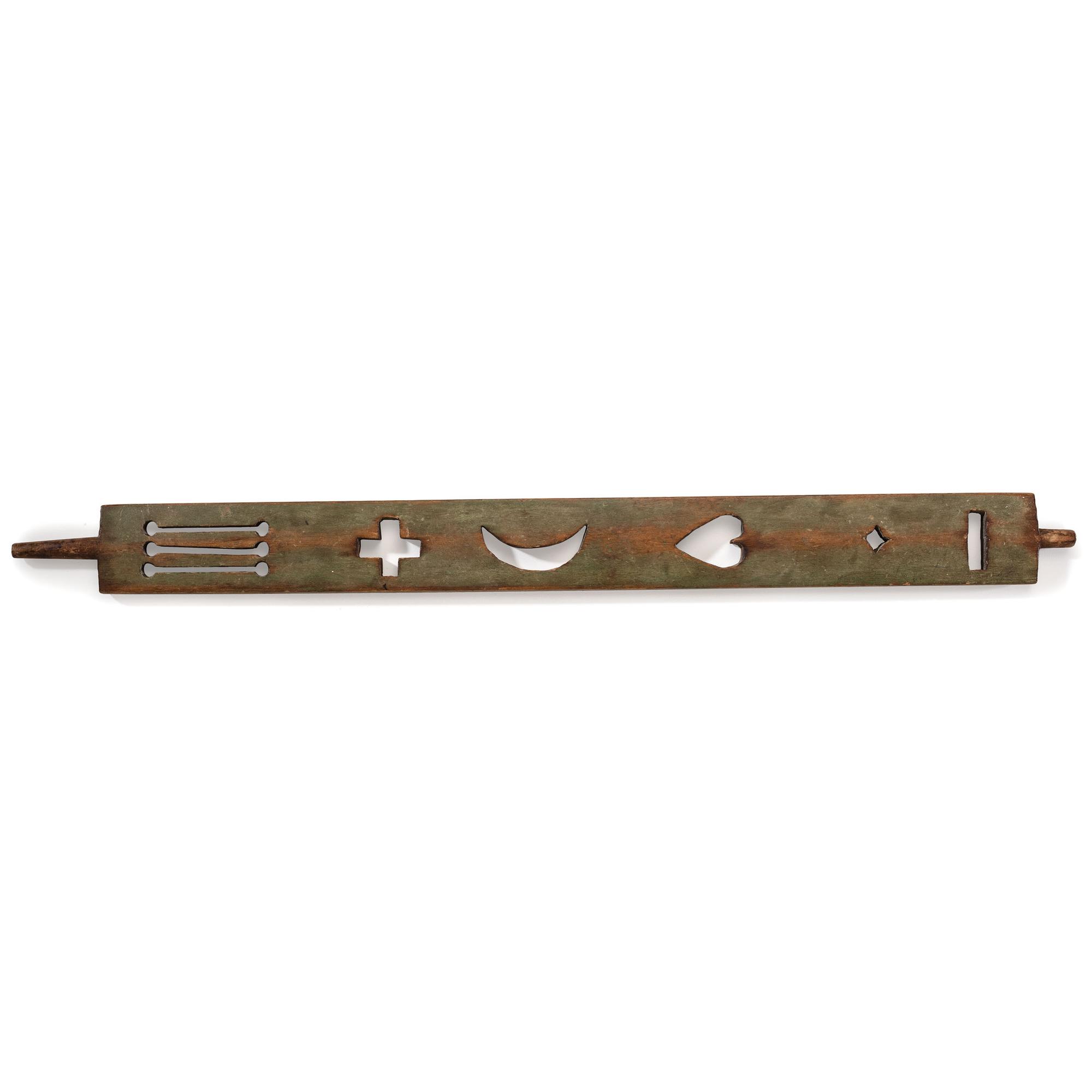 Western Great Lakes Painted Puzzle Pipe