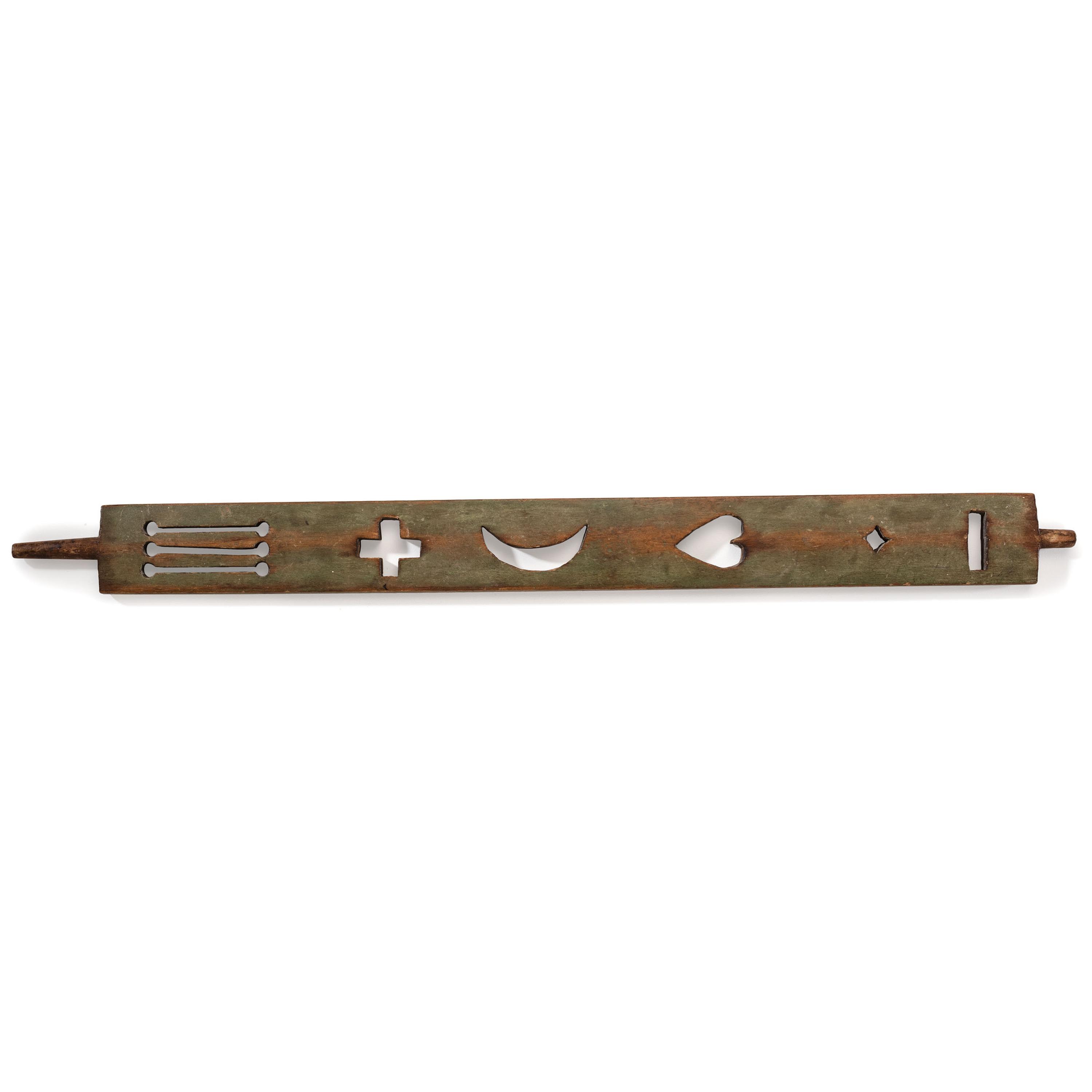 Western Great Lakes Painted Puzzle Pipe