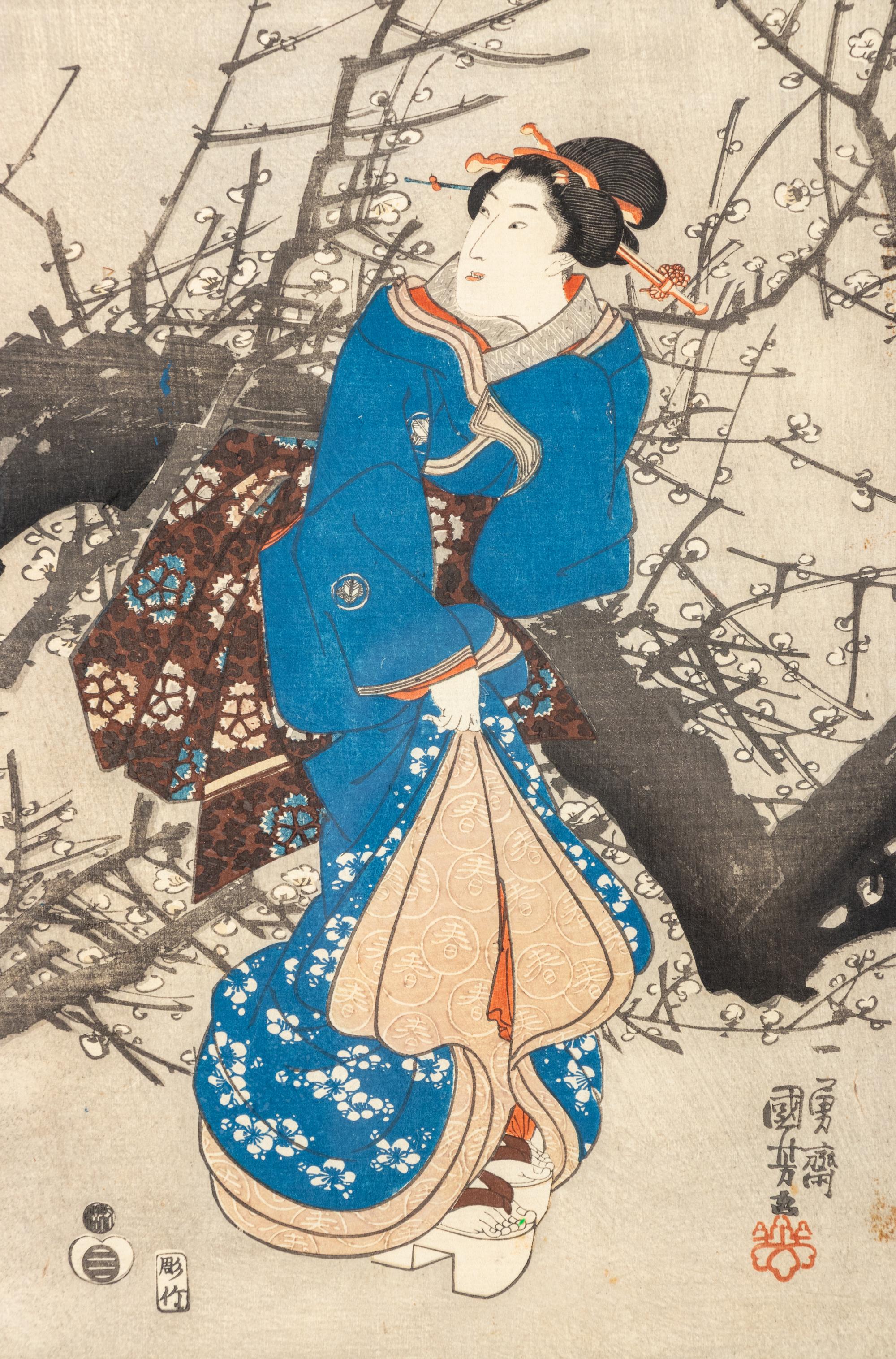 Utagawa Kunisada (1786-1865) and Utagawa Kuniyoshi (1798-1861)
