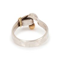 Tiffany & Co., Silver & Gold Ring