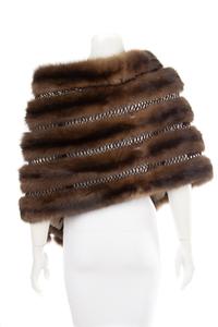 Two J. Mendel Sable Fur Wraps