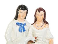 A Group of Five Staffordshire Figures — 19TH CENTURY