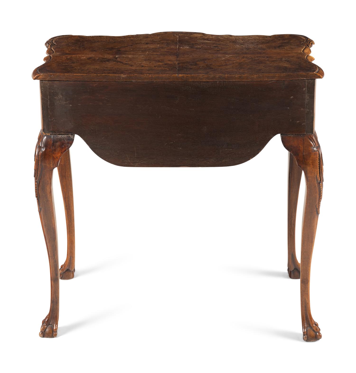 A Dutch Walnut Dressing Table