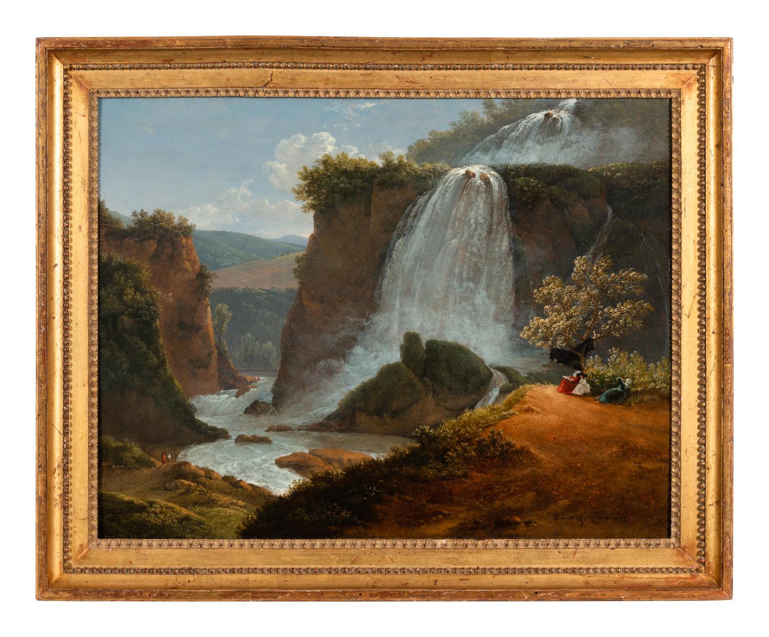 A View to the Cascades of Tivoli
