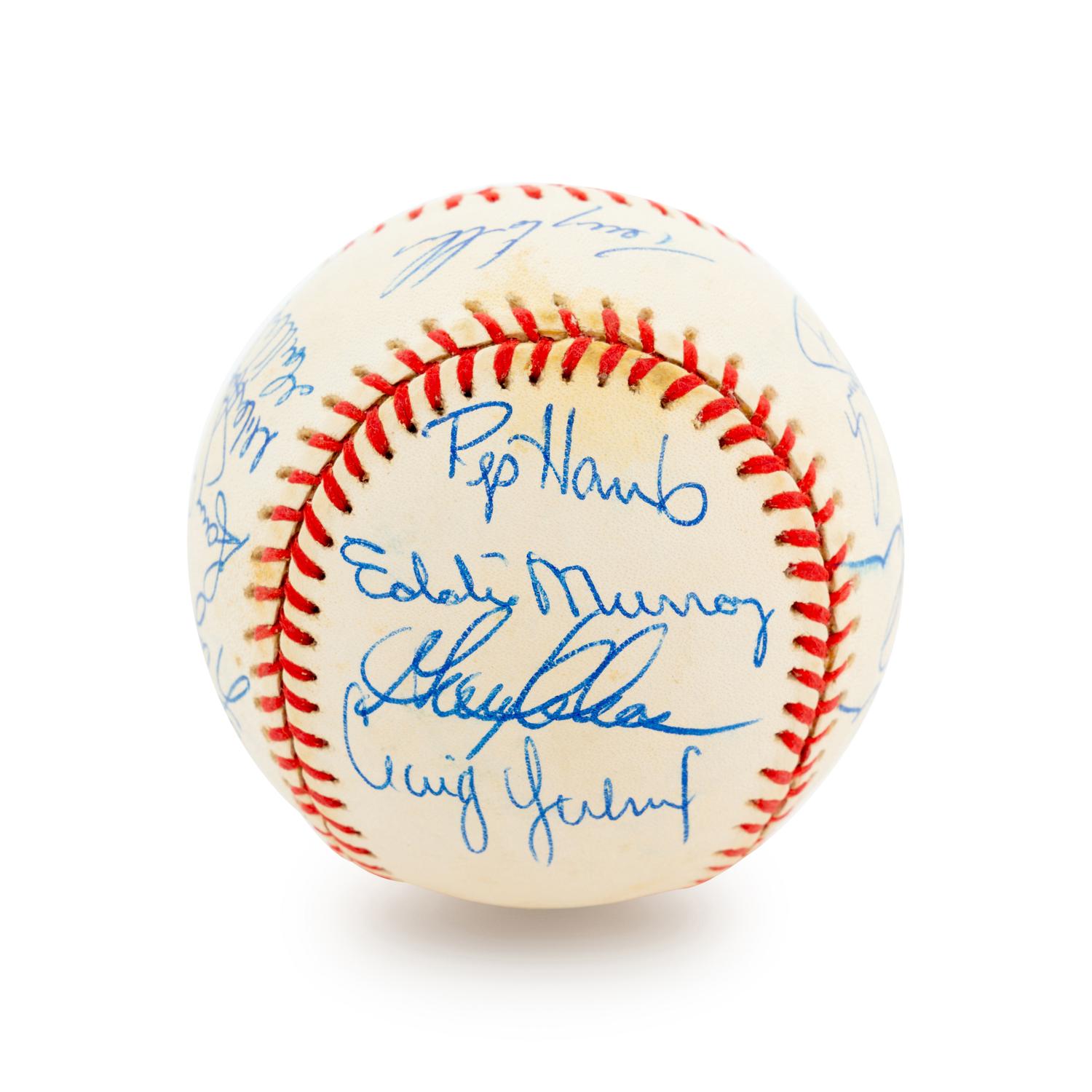 A Group of 19 Los Angeles Angels Signed Baseballs,