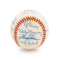 A Group of 19 Los Angeles Angels Signed Baseballs,