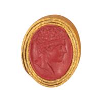 Eight Framed Grand Tour Plaster Intaglios