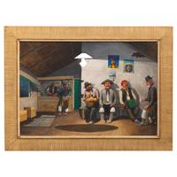 Florencio Molina Campos (Argentine, 1891-1959) — Los Gauchos, Tres de Mayo, 1947