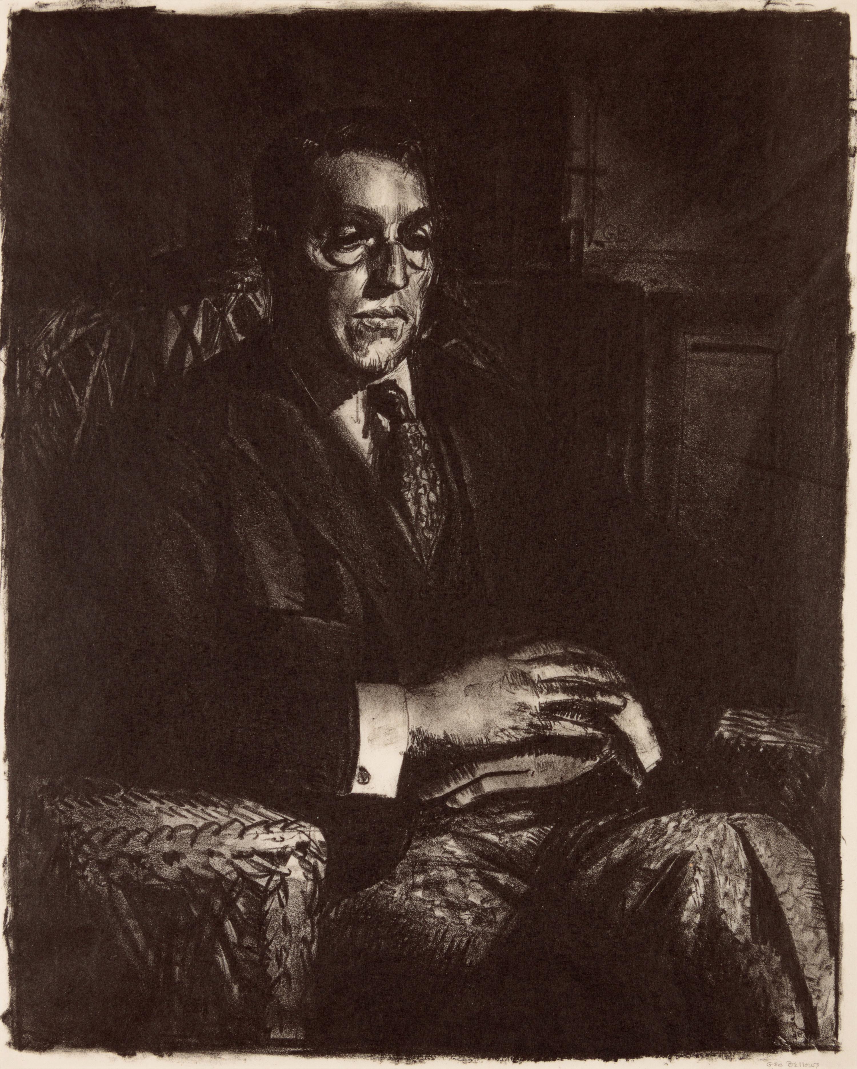 Speicher Seated in a Chair (Portrait of Eugene Speicher)