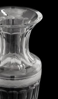 A Large Rogaska Glass Vase