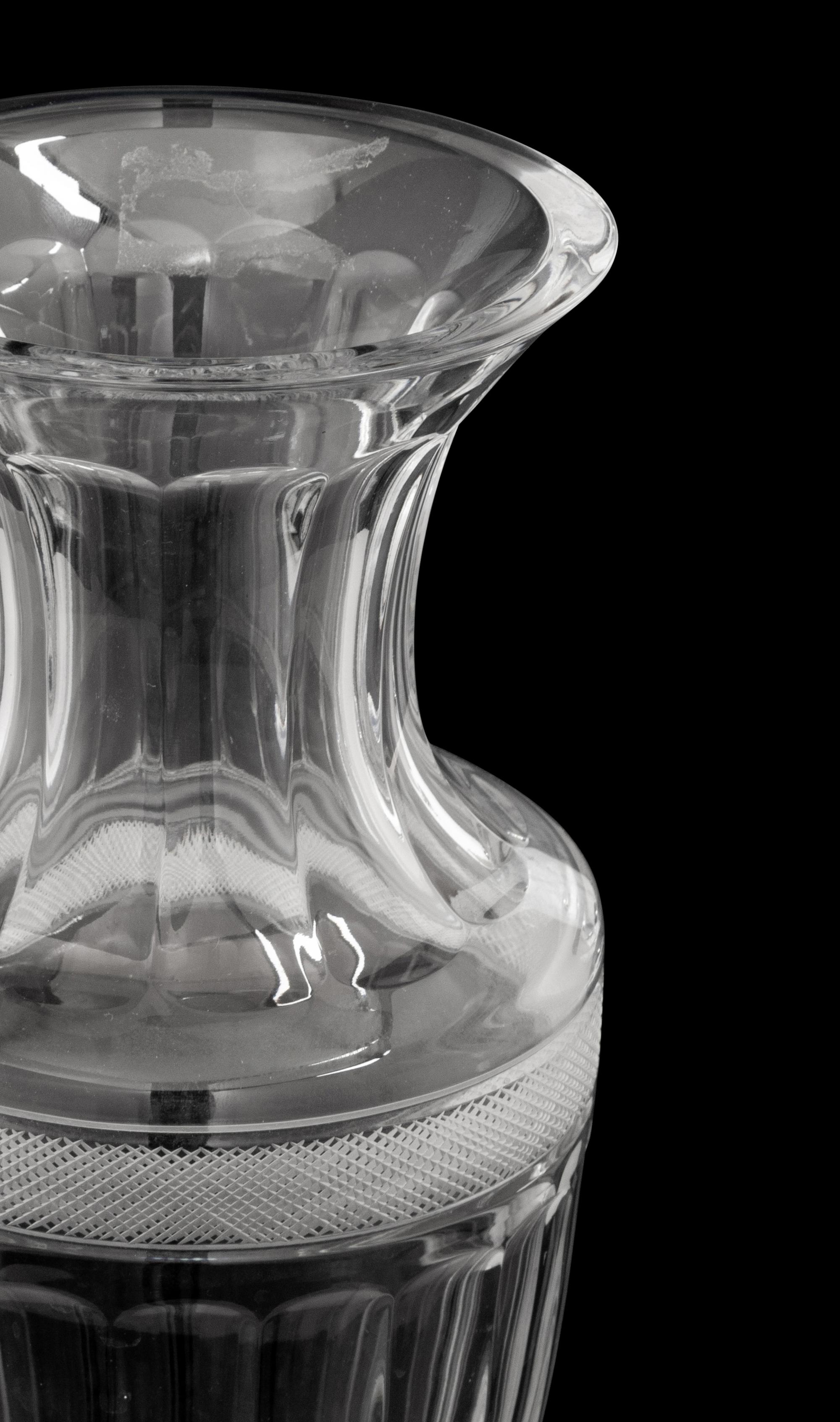 A Large Rogaska Glass Vase